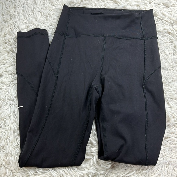 Lululemon In Movement 7/8 Tight *Everlux 25" Black Soulcycle Collab - Picture 1 of 6